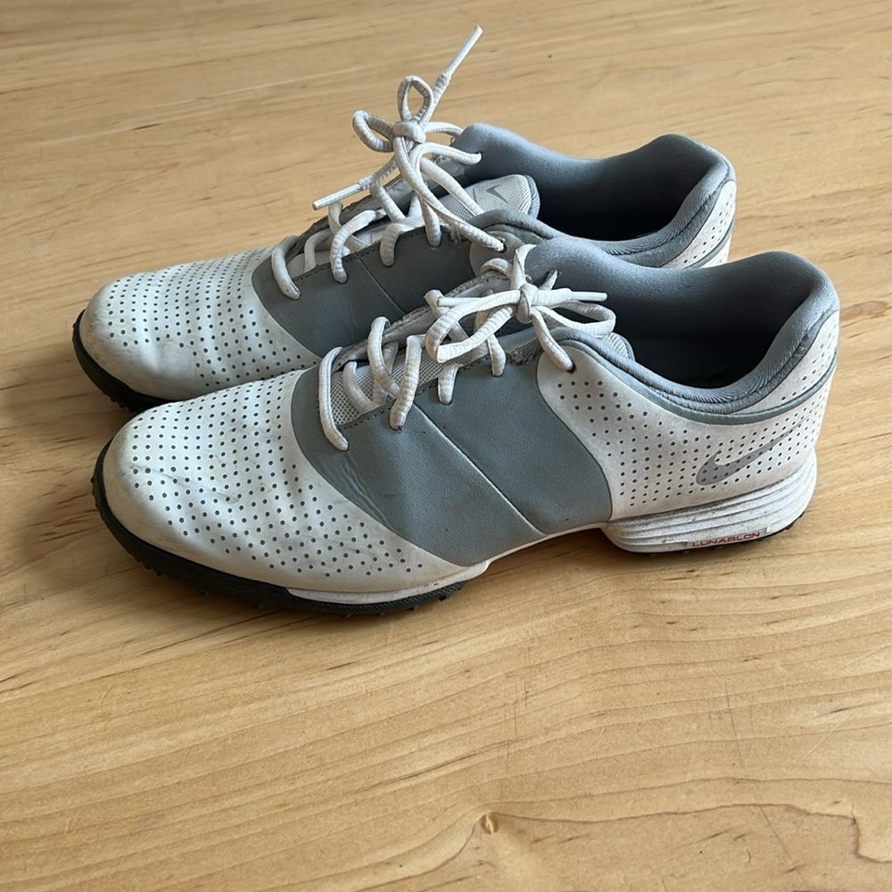 Nike Women’s‎  White and Gray Golf Shoes